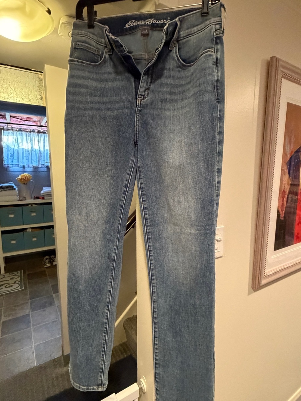 Eddie Bauer Women's Light Blue Skinny Jeans
